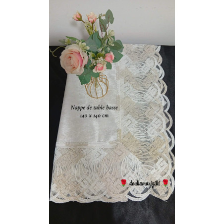 Nappe table basse
