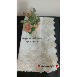 Nappe table basse
