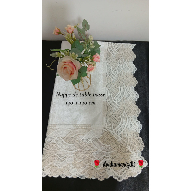 Nappe table basse